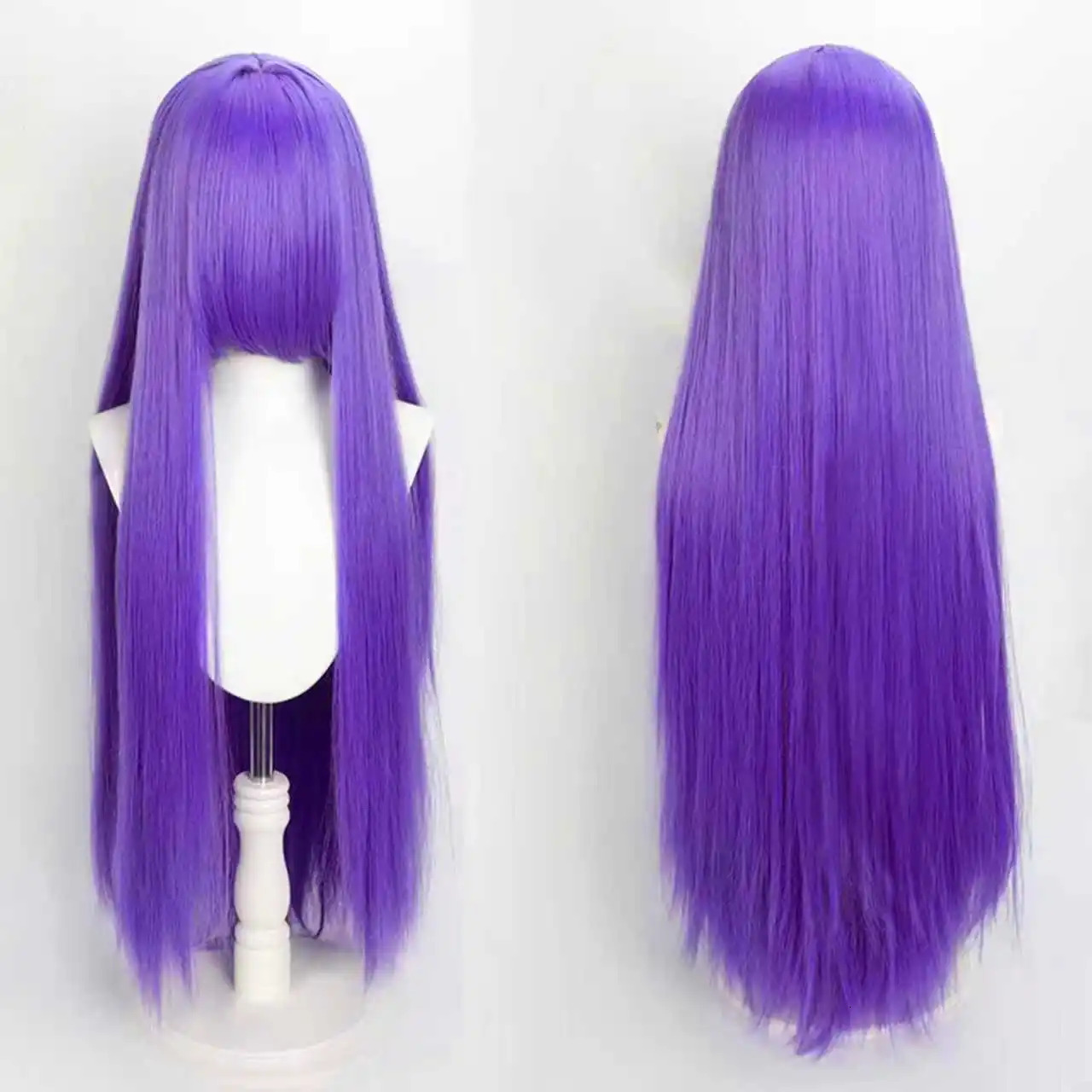 100cm Colourful Wig Long Staight Cosplay Anime Costume Party Wigs Synthetic Heat Resistant Wig 260922 - view 7