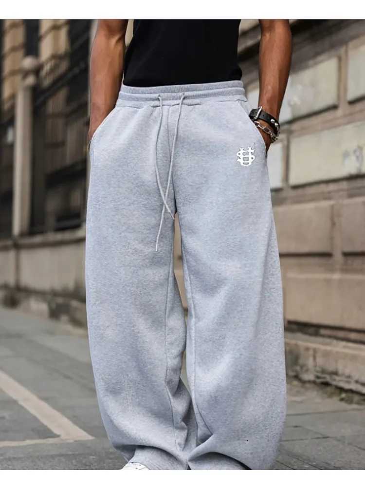 Men's Pants American Knife Street Men's Printed Wide-leg Pants US Dollar Sports Long Pants Cool and Trendy Autumn Men's Gifts D260924 - view 4