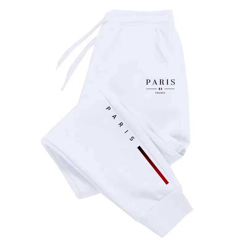 Men's Pants Paris Print Men's Sweatpants 2025 | Urban Casual Joggers for Home Outdoor ZYWK002 D260924 - view 3