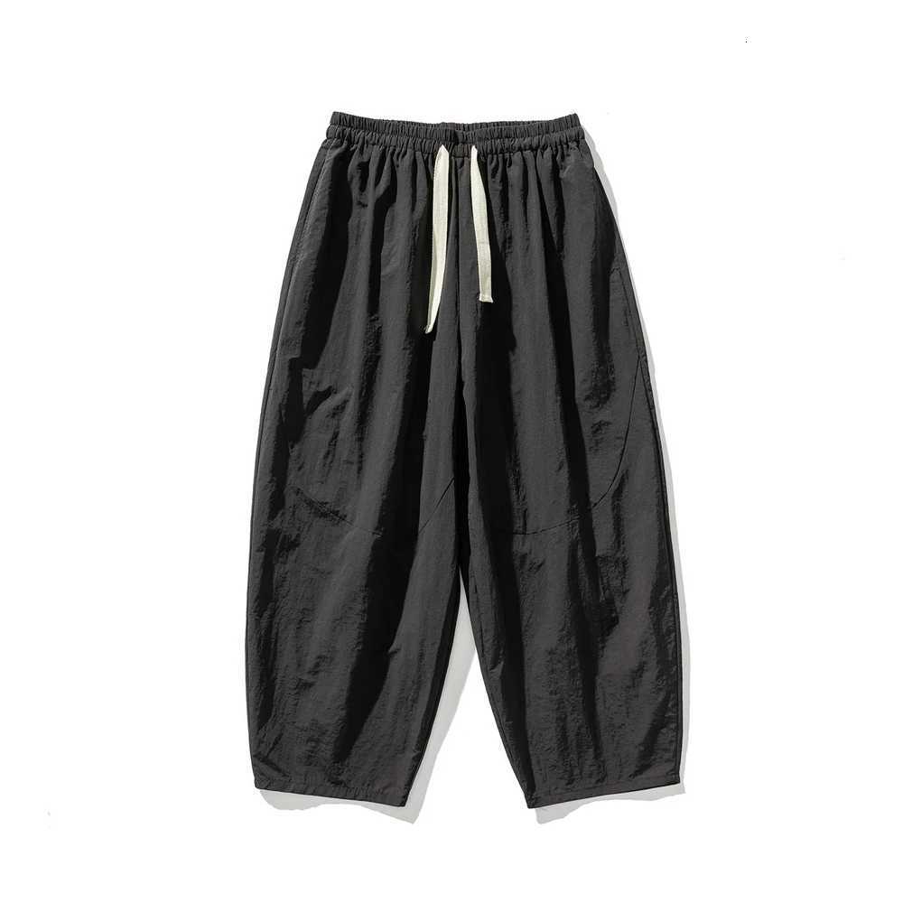 Men's Pants 2026 Autumn Streetwear Style American Casual Wide Leg Pants Men's Loose Fit Straight Thin Harajuku Workwear Trousers Sweatpants 