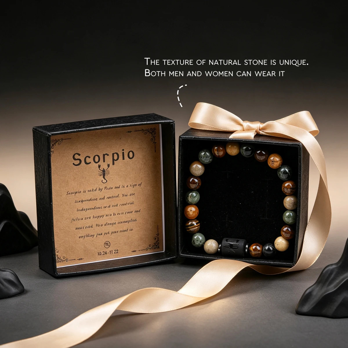 12 Zodiac Bracelets Natural Stone Cancer Virgo Leo Libra Bracelet Couples Friendship Gifts Bracelets Jewelry Pulsera Hombre 260924 - view 5
