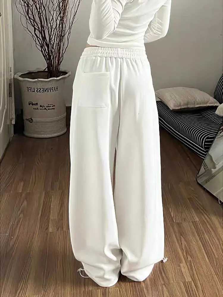 Men's Pants Star Rhinestone dr1 Hip Hop Sweatpants Men Baggy Wide Leg Casual Cotton Trousers Y2K Wide leg Sport Pants Streetwear D260924 - view 5