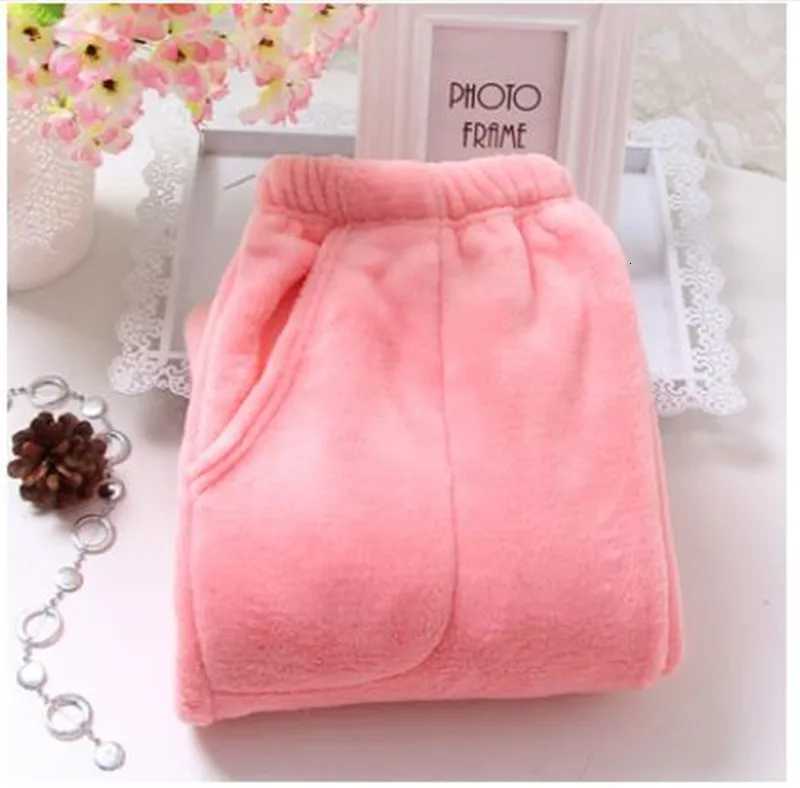 Women's Sleep Lounge Fdfklak M-XXL Large Thicken Warm Women's Trousers Winter Flannel Pants For Pajama Bottoms Multiple Styles Couple Lounge - view 6