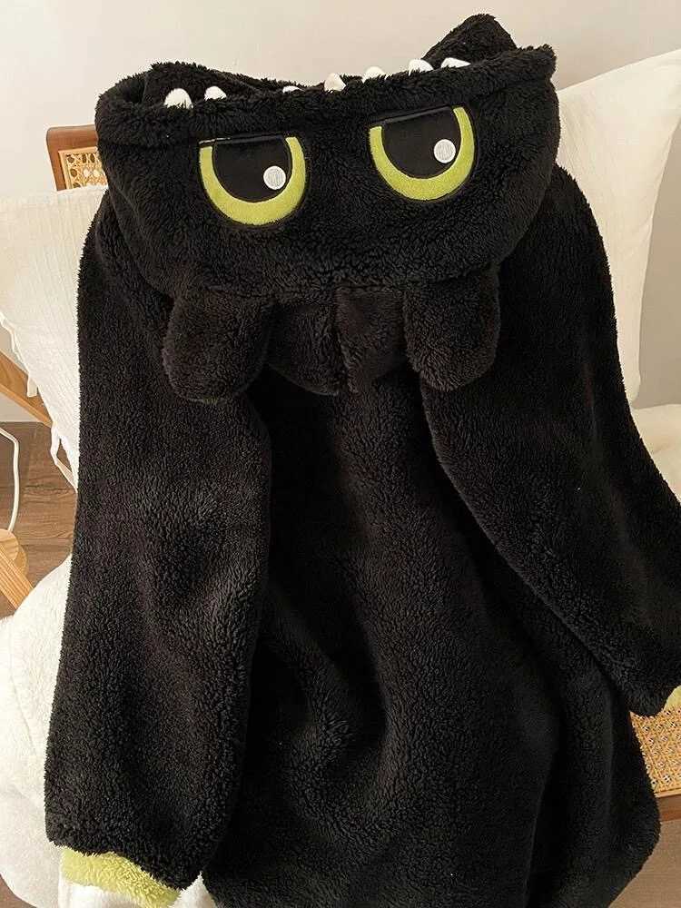 Women's Sleep Lounge Adult Kigurumi Toothless Dragon Onesie Pajamas Cosplay Costume Robes Anime Nightgown Halloween Cartoon Sleepwear Slipper H26 - view 6