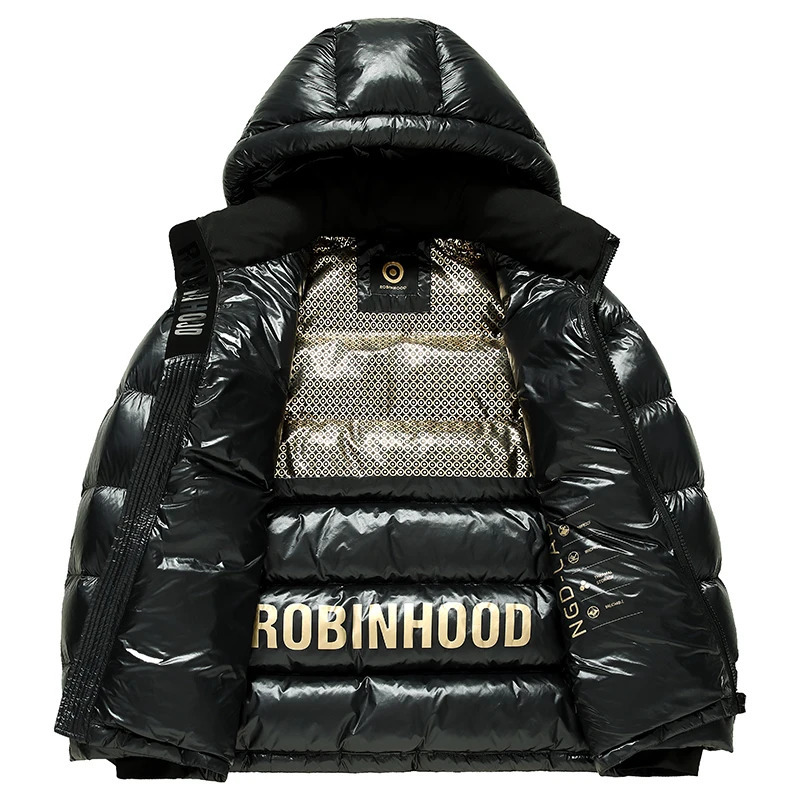Autumn Winter 90% White duck down Style Men Down Jacket With Detachable Sleeve Men's Puffer Coat 260923 - view 3