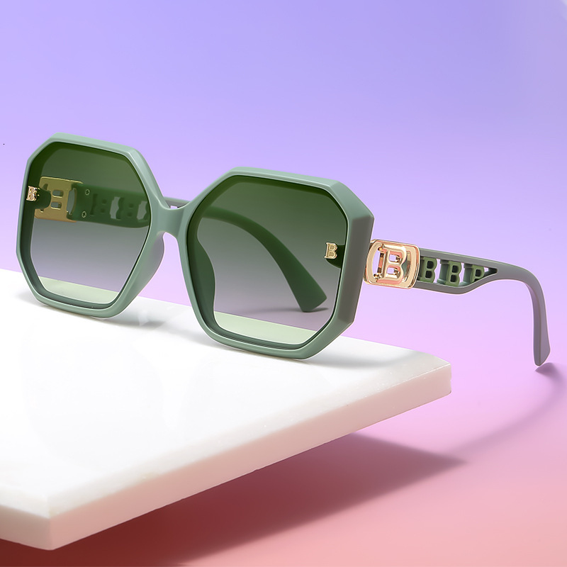 Luxury Fashion Designer Sunglasses New Women's Polarized European And American Fashion Letter Sunglasses, UV Protection Driving Sunglasses For Me - view 6