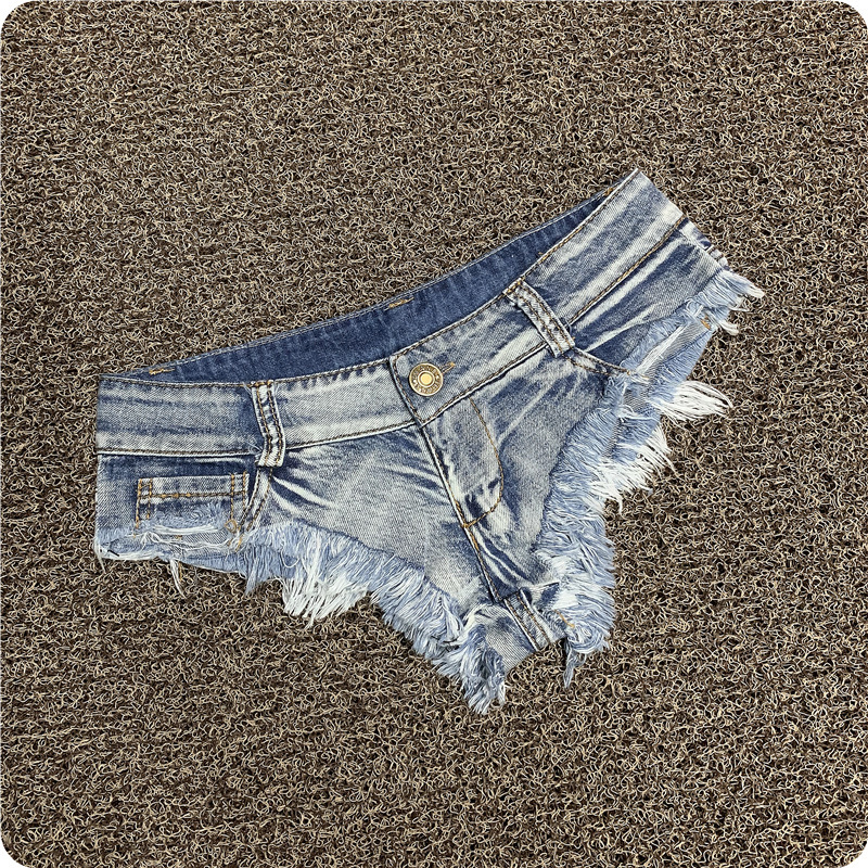 Sexy Women's Low Rise Stretch Mini Denim Shorts Hot Pants Beach Party Clubwear - view 3