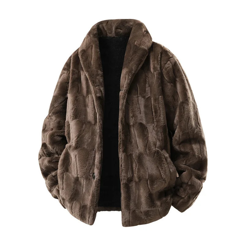 2026 European Size Mink Fur Integrated Jacket Men's Winter Jackets Coat Men 260922 - view 3