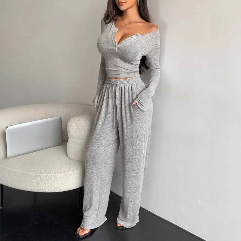 Women's Sleep Lounge Women's Pajamas Winter Nighty for Woman Pajama Set Home Wear Women Ladies Pyjamas Long Sleeve Pajamas Sleepwear Female  - view 6