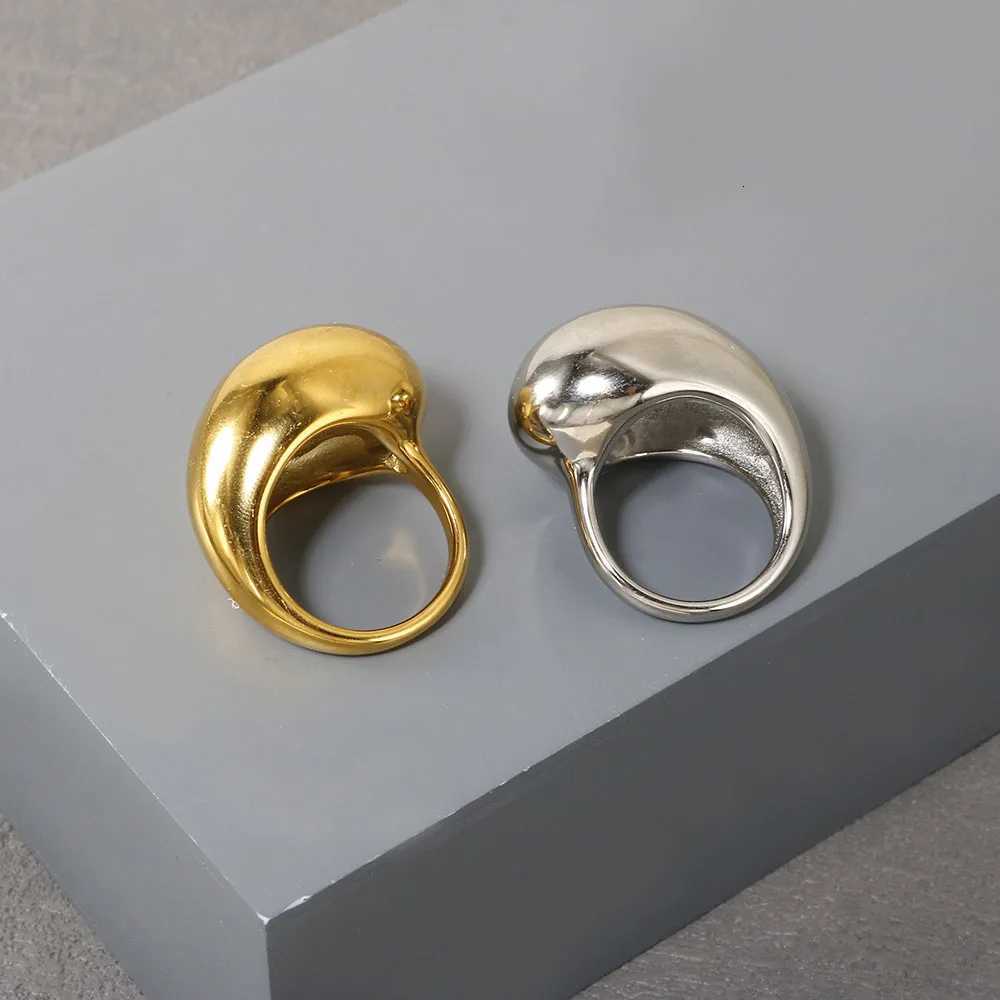 Beads Band Rings Personality Round Ring Band Small Clear Crystal Zircon Waterproof Stainless Steel Rings Simple Granular Fine Jewelry N260924 - view 3