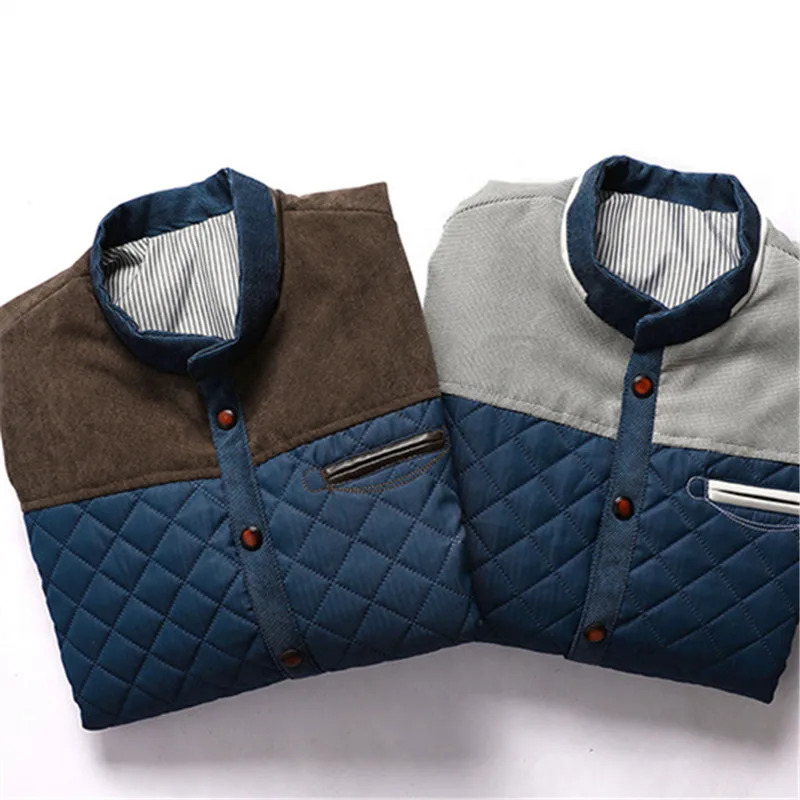 Spring Autumn Stand Collar Men Fashion Jackets Patchwork Slim Fit Casual Outwear Coats Male Vintage Baseball Jacket Outdoor Tops 260923 - view 6