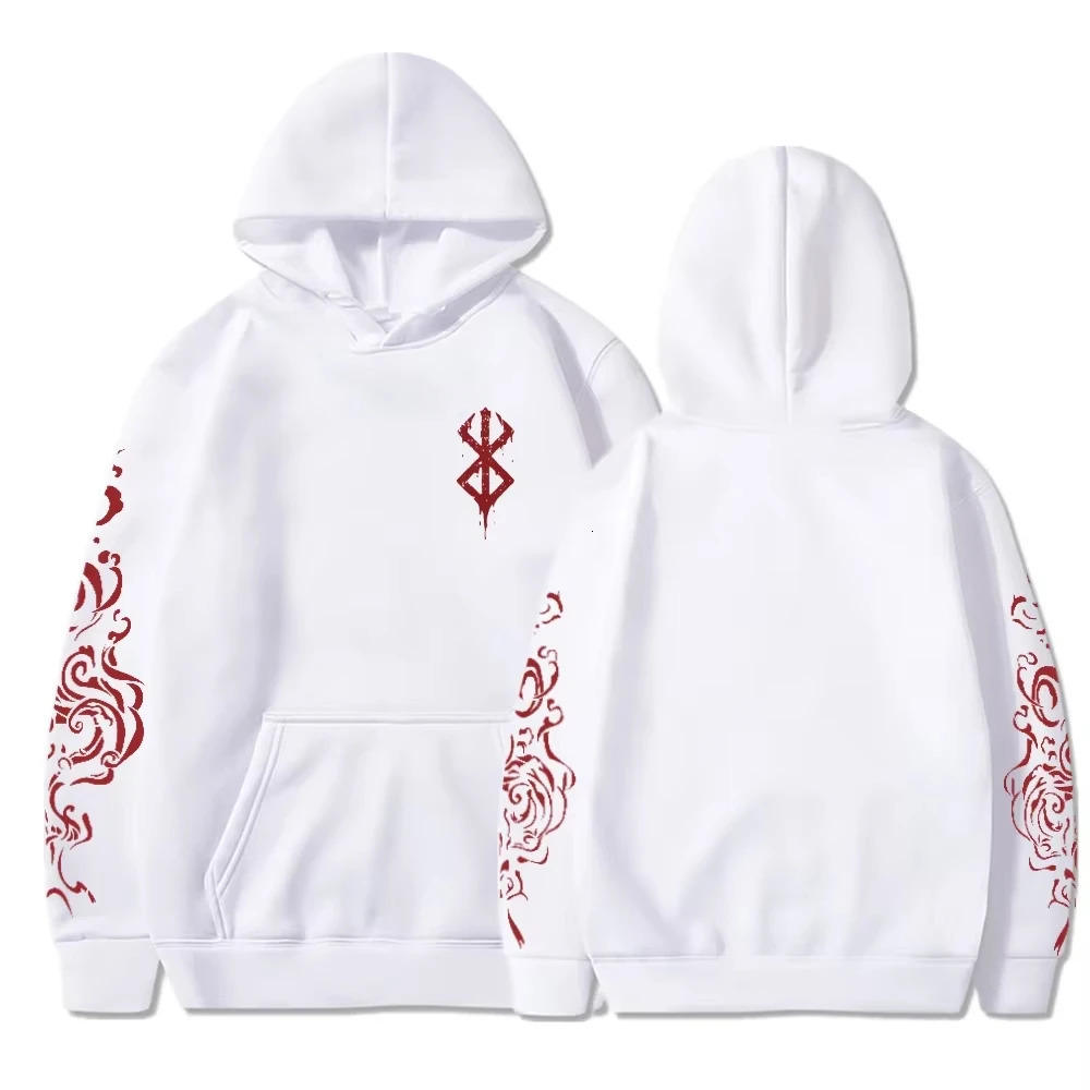 Anime Berserk Acid Hoodies Printed Men Women Fashion Long Sleeve Harajuku Goth Clothing Aesthetic Streetwear Sweater Oversized 260922 - view 3