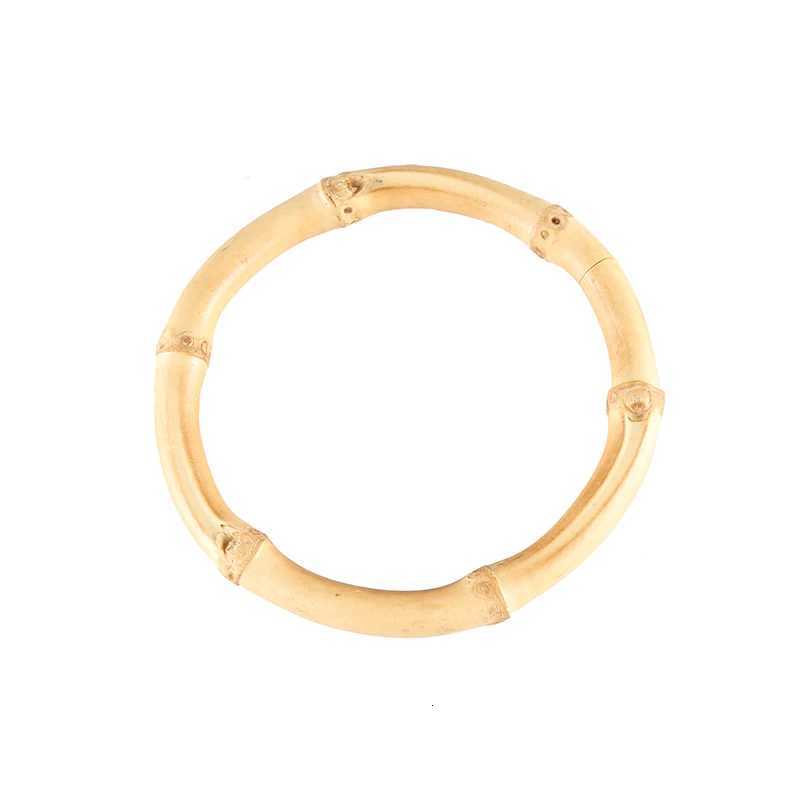 Nilerun Creative Unique Handmade Bangle Wood Rattan Thin Real Natural boo Root Bracelet Bangle N260924 - view 3