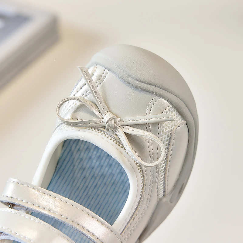 Summer Girls Princess Sandals Kids Dress Shoes 2026 Bow Walking Outdoor Casual Cute Girls' Sandals Sneaker 260922 - view 3