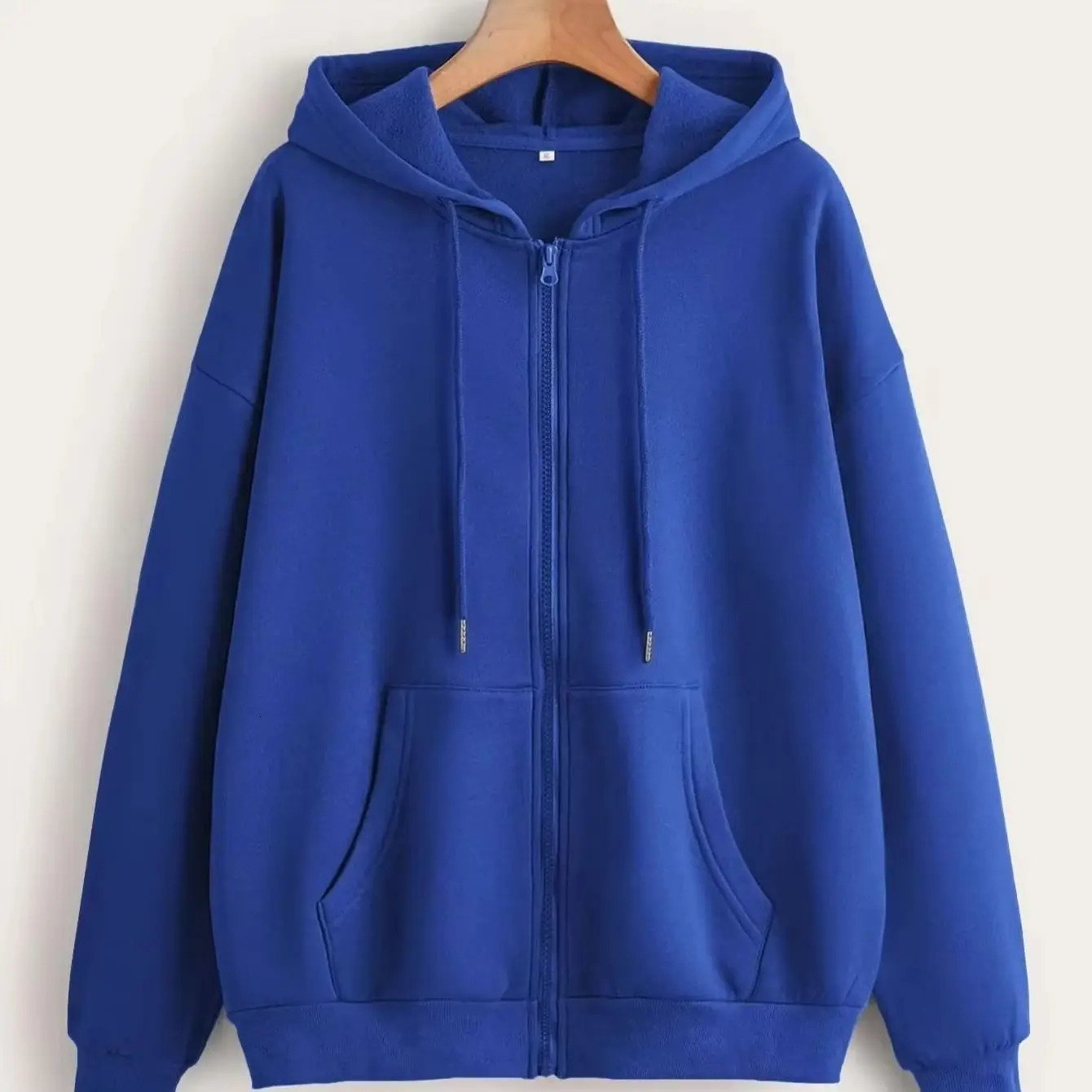Womens Solid Color Zipper Hoodies Autumn Casual Sportswear Trendy Comfortable Long Sleeved AllMatch Pocket Hoody 260924