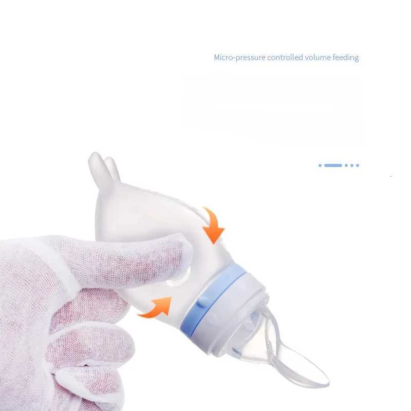 Feeding Other Baby Baby Feeding Bottle Dolphin Silicone Rice Cereal Spoon Newborn Tableware Baby Goods Feeding Spoon Infant Utensils C2609231 - view 6