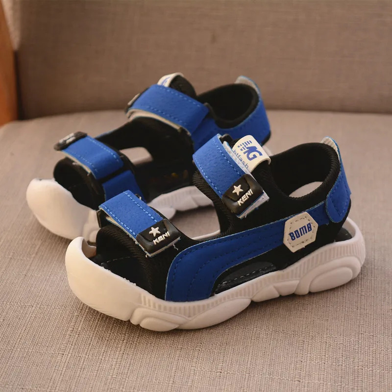 Summer Children Shoes Boys Soft Soles Beach Shoes Male Baby Baotou Anti-kick Children's Sandals Summer Sandals 260923 - view 5