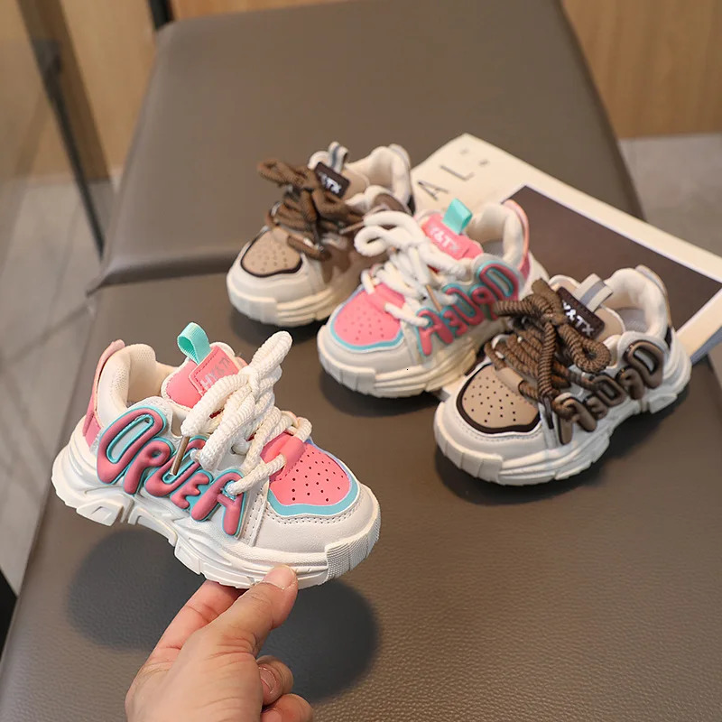 Children's Sneakers Autumn Spring Boys Breathable Sport Shoes Girls Non-slip Casual Running Sneakers Toddler First Walking Shoes 260922