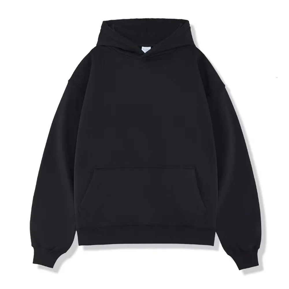 Women Hoodies Pullover Solid Color Hooded Sweat Shirts Jogger Long Sleeve Black Jogging Sweatshirt Men Sport Top Winter Clothing 260924