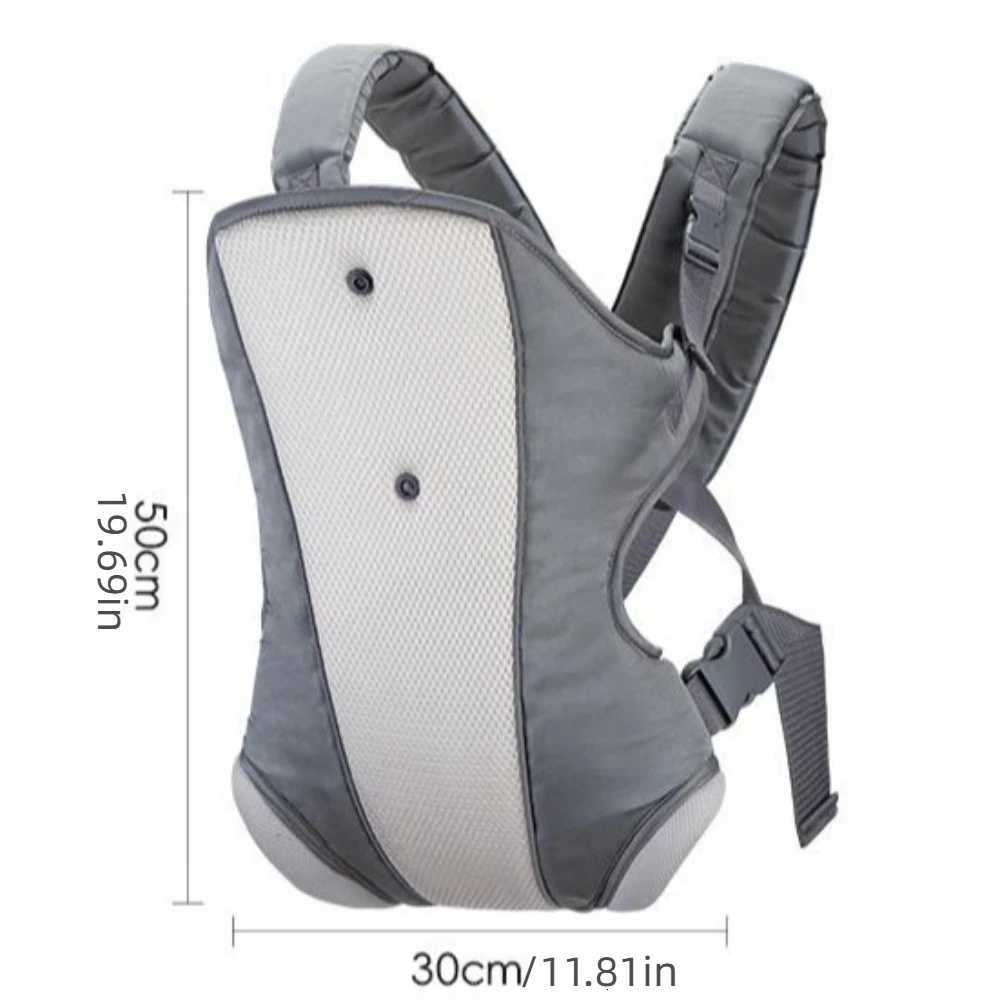 Backpacks Carriers Slings Ergonomic Newborn Kangaroo Wrap 4-In-1 Easily Adjustable Front Facing Baby Carrier Breathable Hipseat Waist Belt C2609221 - view 5