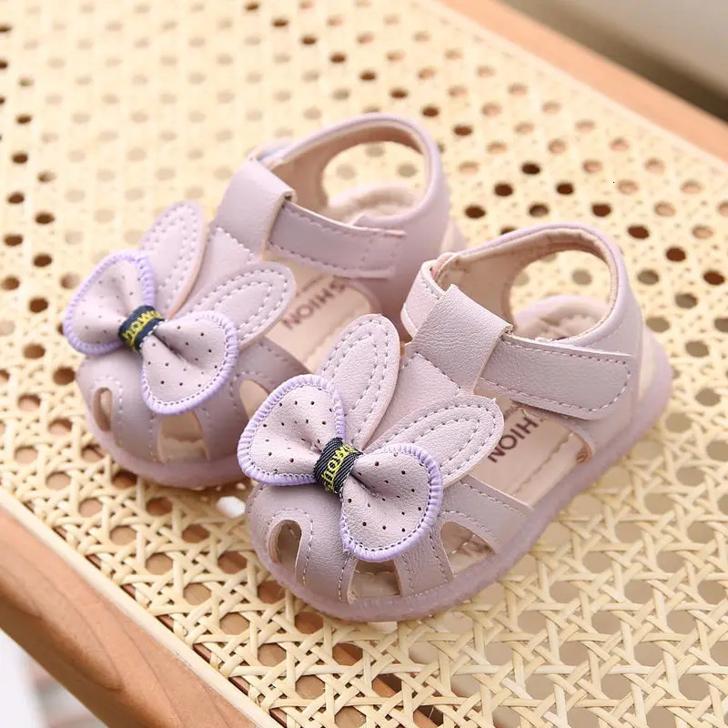 2026 Summer Baby Girls Sandals 0-3 Years Old Bun Toe Soft Soled Comfortable Toddler Shoes 6-12 Months Princess Shoes Baby Shoes 260923 - view 3