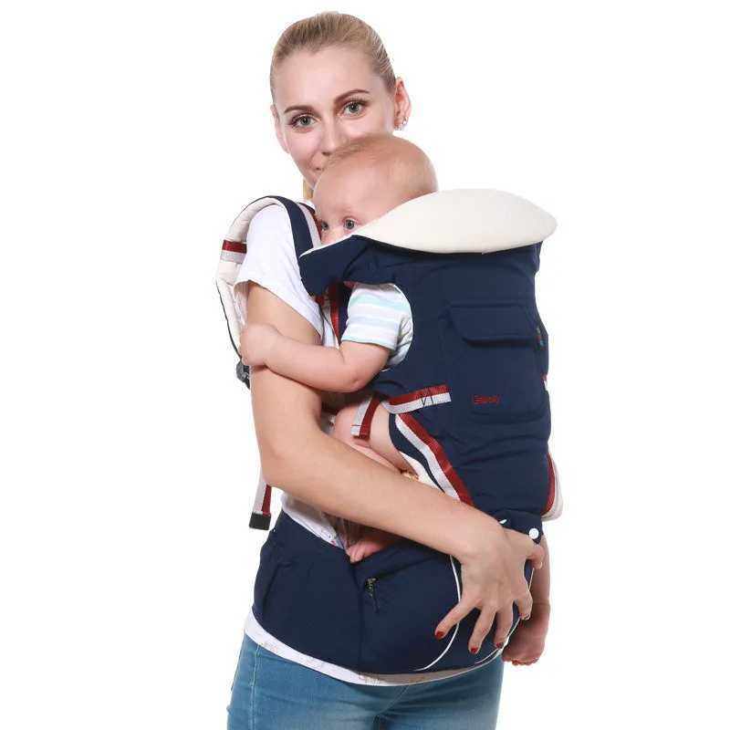 Backpacks Carriers Slings Luxury 9 in 1 Hipseat Ergonomic Baby Carrier 360 Mochila Portabebe Baby Girl Boy Sling Backpack Kangaroos Children Wrap Infa - view 3