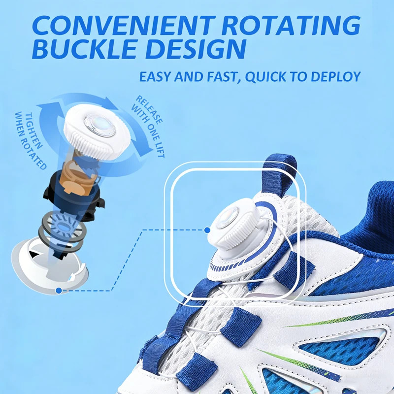 Spring Summer Breathable Badminton Tenis Shoes for Kids Non-Slip Indoor Court Training Sneakers for Teenagers Boys Girls Sport 260922 - view 4