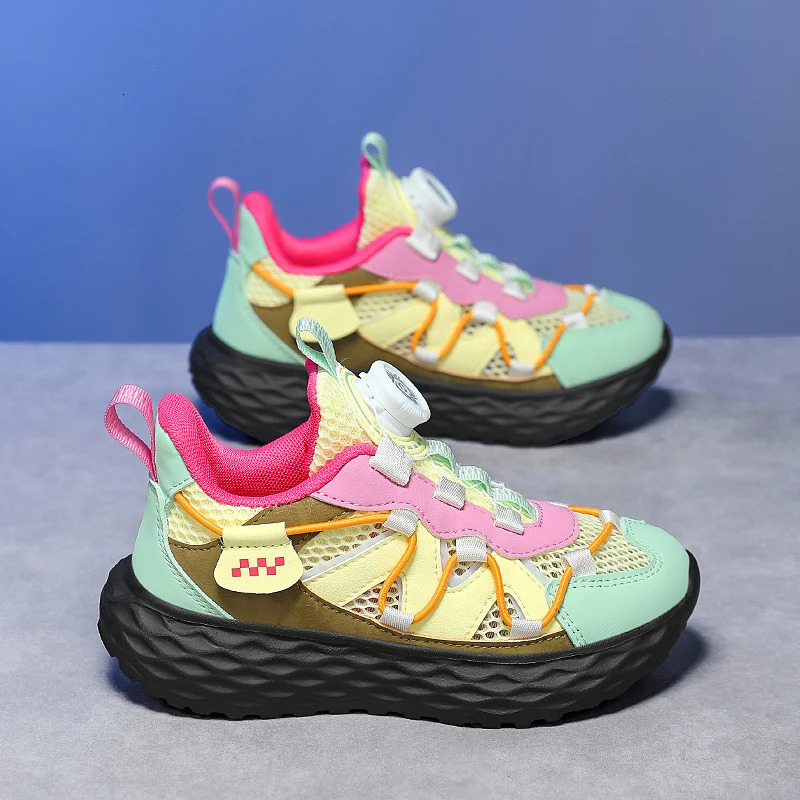y Girls Chunky Sneaker Kids Sports Shoes Soft Fashion Breathable Mesh Children Casual Sneaker Tennis Sports Shoes for Girl 260922 - view 6