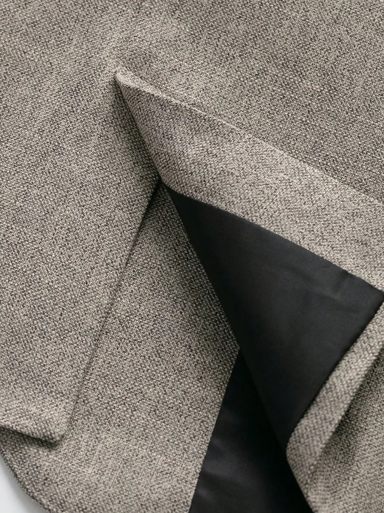 Women's Long Sleeve Blazer Coat Fashion Office Wear with Flap Pockets Casual Chic Outerwear Top 260924 - view 7