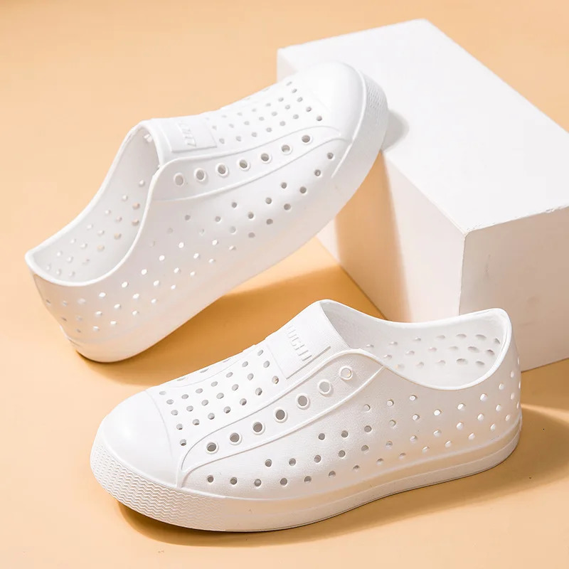 Summer Kids Beach Sandals Boys Cave Girls Garden Clogs EVA Lightweight Shoes Sports Water Shoes Unisex Slip-On Children Sandals 260923 - view 7