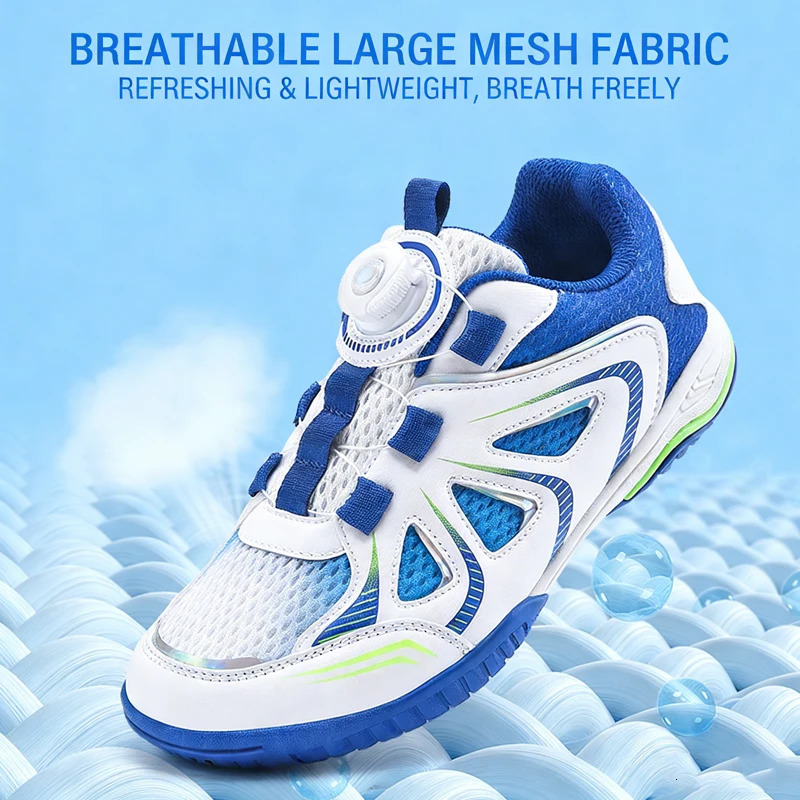 Spring Summer Breathable Badminton Tenis Shoes for Kids Non-Slip Indoor Court Training Sneakers for Teenagers Boys Girls Sport 260922 - view 3
