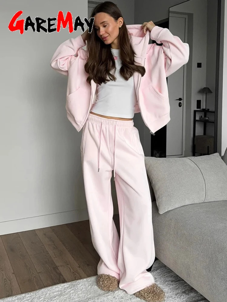 Fashion Women's Summer Tracksuit with A Zipper Pants Cotton Pink Two Piece Set Women Classic Red Tracksuit for Women with A Hood 260922 - view 5