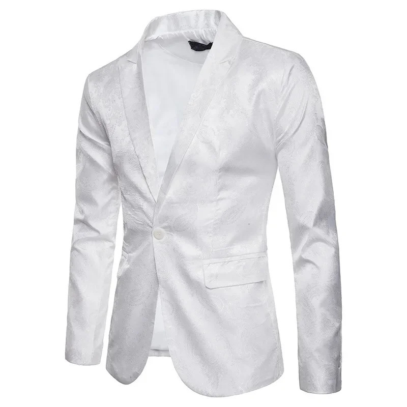 Purple Men's Suit Jacket Wedding Party Dress Coat Red Purple Blue Gold Men Blazer Size M L XL XXL XXXL 260920 - view 6