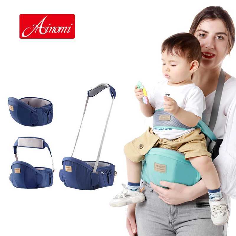 Slings Backpacks Carriers Baby Carrier New Born Slings Infant Backpack Ergonomics Hipseat Waist Stool Seat Kangaroo 4 in 1 Portable 0-3 Years for Trav - view 6