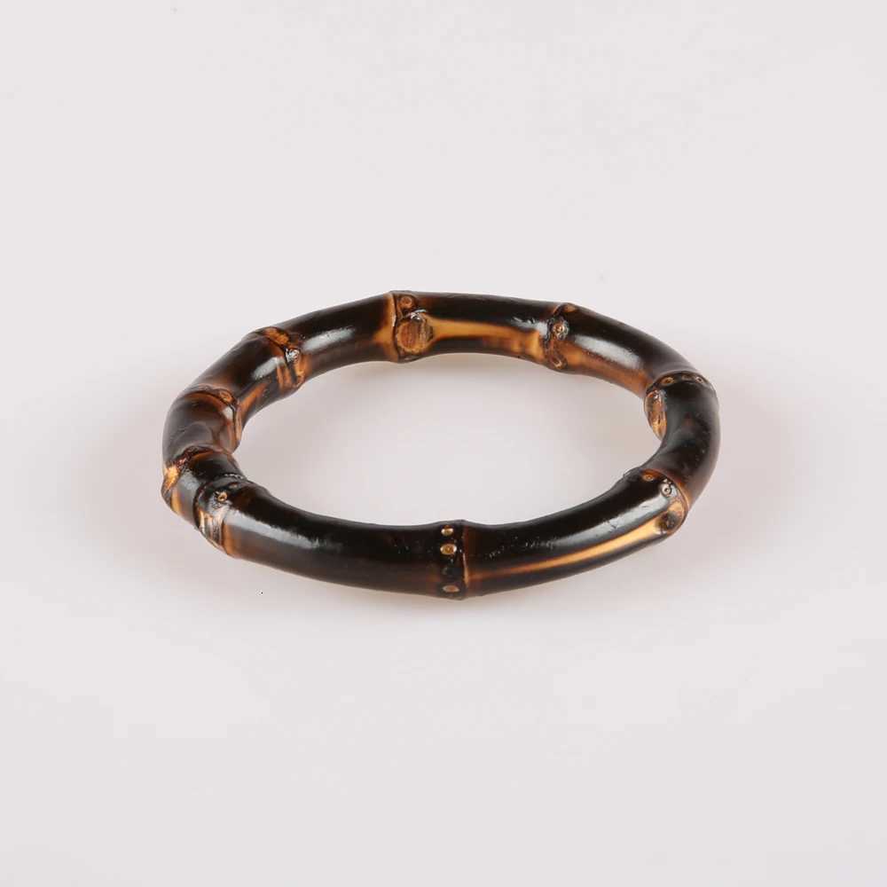 Nilerun Creative Unique Handmade Bangle Wood Rattan Thin Real Natural boo Root Bracelet Bangle N260924 - view 6