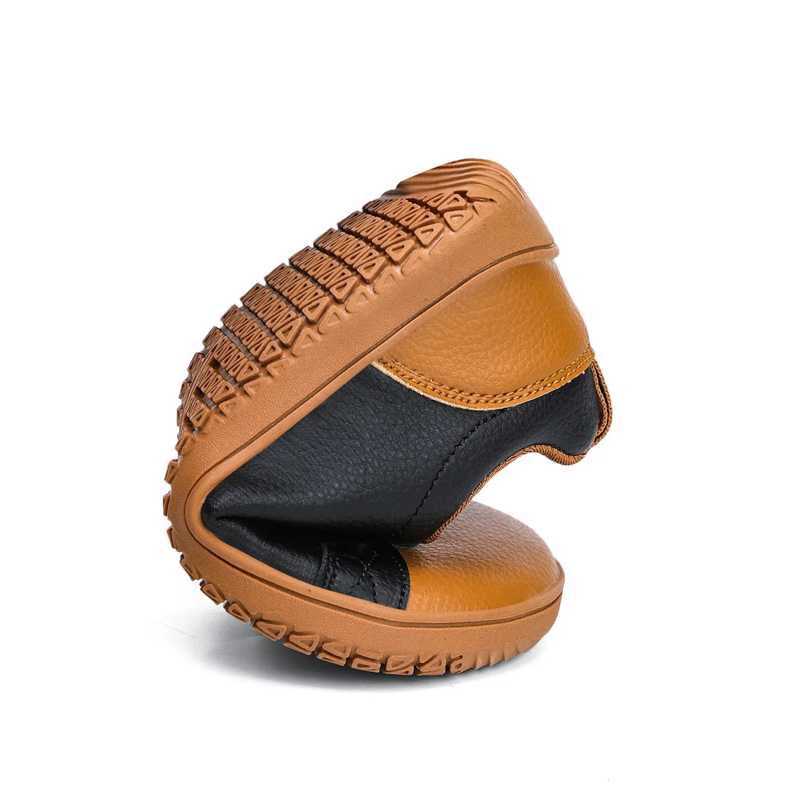 Boys Girls Barefoot Shoes Kids Wide Toe Minimalist Fashion Sneakers Lightweight Hook Loop Artificial Leather Walking Flats 260922 - view 6