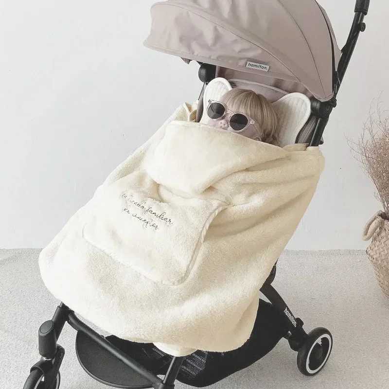 Backpacks Carriers Slings Baby Carrier Baby Carrier Ergonomic Soft Baby Blanket Coral Fleece Quilt Winter Windproof Warm Kids Blankets C2609221 - view 3