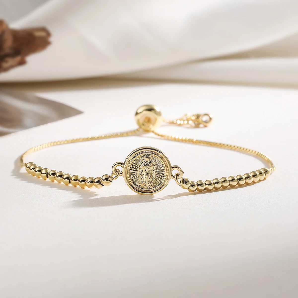 Gold Bangle 2027 New Arrival Color Beads Chain Bracelets For Wen Party Jewelry N260924 - view 6