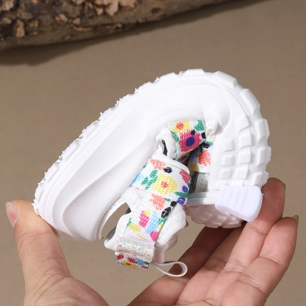Summer Children Sandals For Girls Mesh Breathable Kids Sport Shoes Soft Sole Toddler Girls Beach Sandals EU 21-30 260922 - view 7