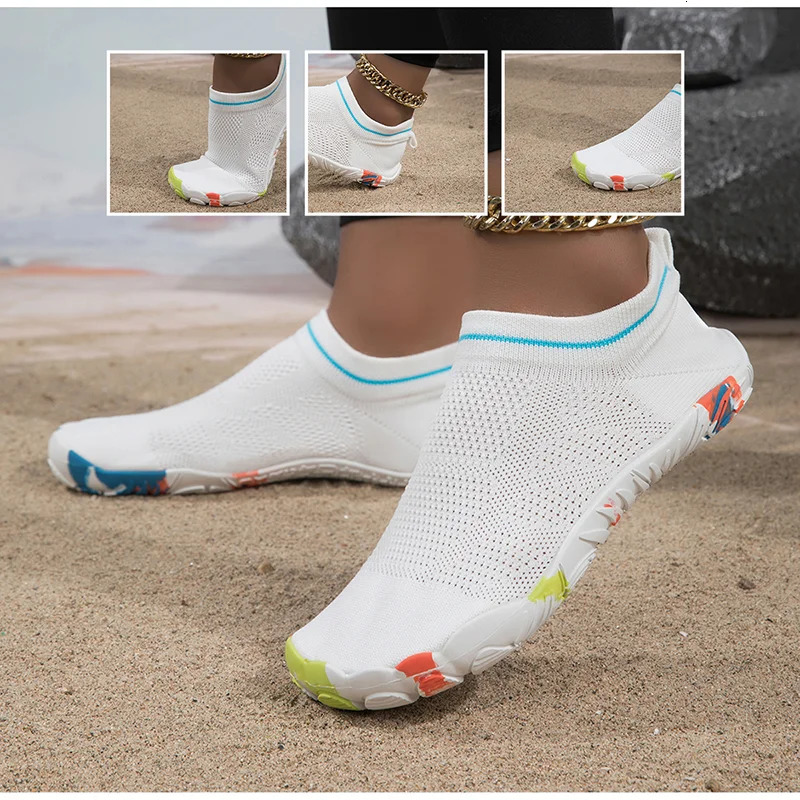 Unisex Barefoot Water Shoes AntiSlip QuickDrying Outdoor Beach Wading Swimming Aqua Shoe Outdoor Activities Surfing Sneakers 260924