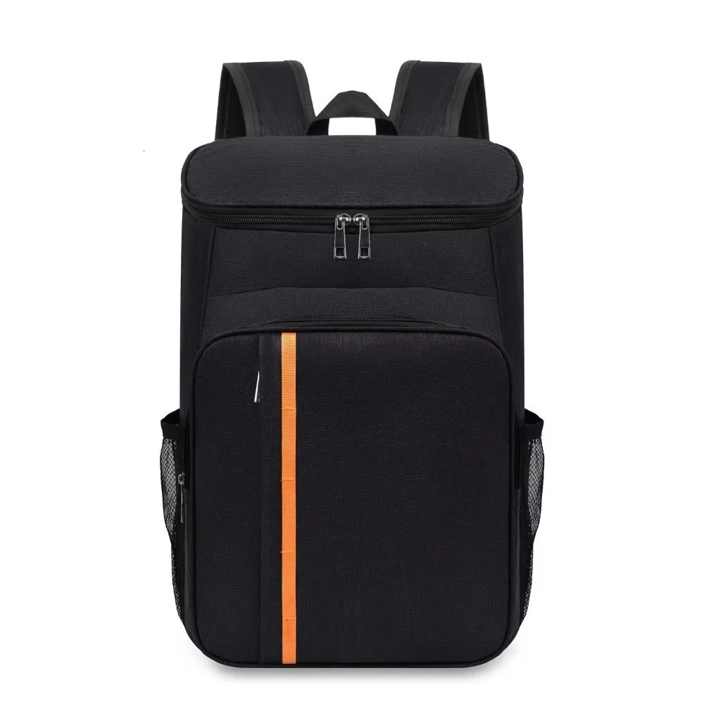 Large Insulated Cooler Backpack Portable Water Repellent Thermal Food Bag with Double Zippers for Outdoor Picnic Camping Travel 260923 - view 4