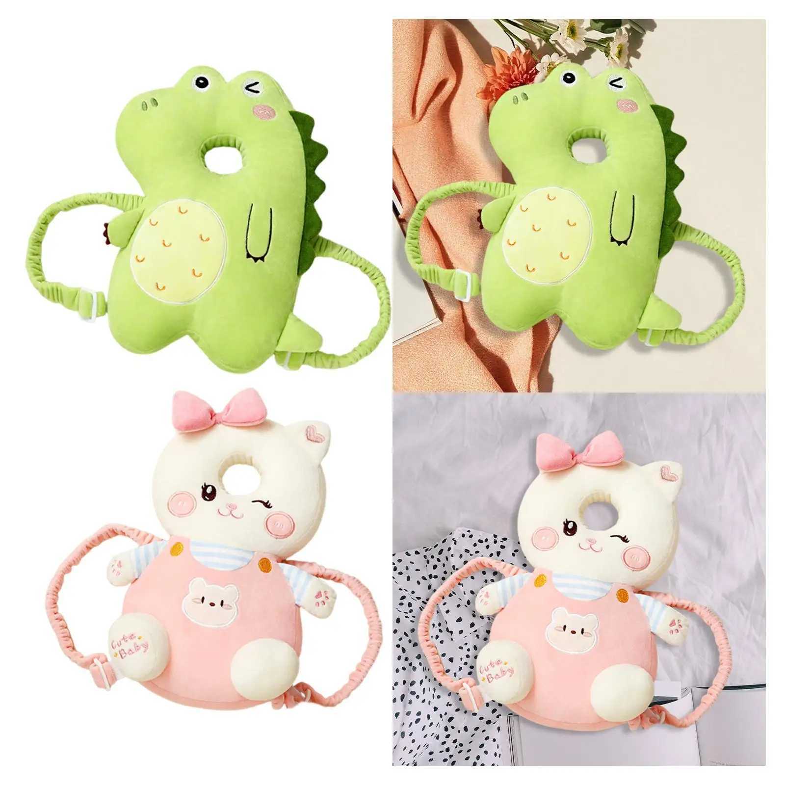 Backpacks Carriers Slings Wear Pad Animal Shape Breathable Cute Baby Head Protection Cushion for wearing Infant Kids C2609221 - view 6