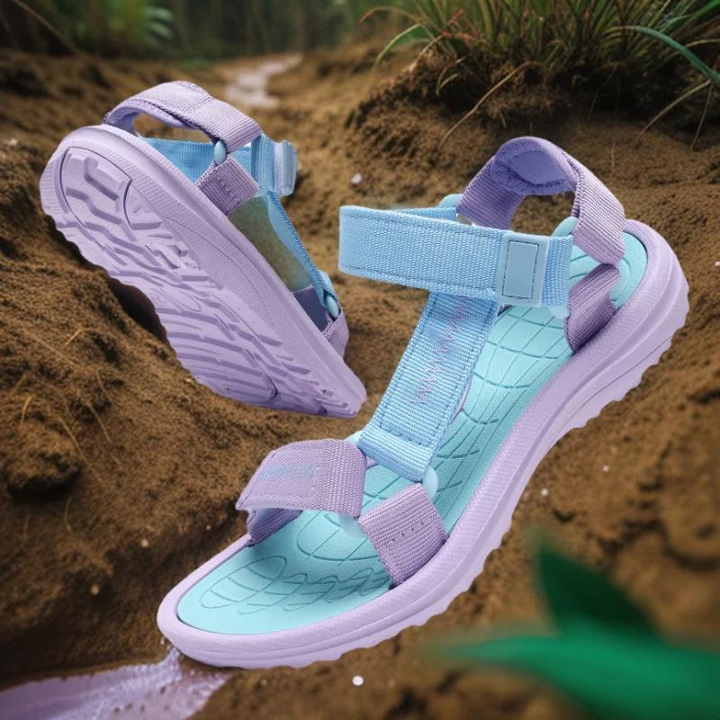 Children's Sandals Boys Girls Breathable Summer Sport for Outdoor Beach Shoes Open-Toe Comfortable Walking Sandalies Size30-38 260923