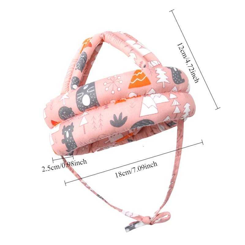 Slings Backpacks Carriers Baby Head Protection Hat for Learning To Walk Breathable Washable Toddler Safety Helmet Anti Fall Impact Soft Cap Baby Pillo - view 5