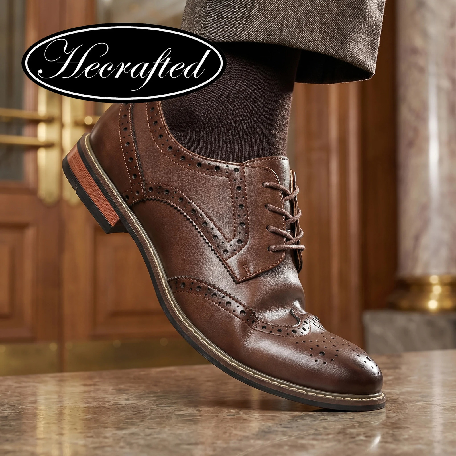 Social Shoe Male Business Comfortable Gentleman'S Stylish Formal Shoe 260922