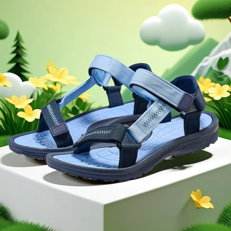 Children's Sandals Boys Girls Breathable Summer Sport for Outdoor Beach Shoes Open-Toe Comfortable Walking Sandalies Size30-38 260923 - view 4