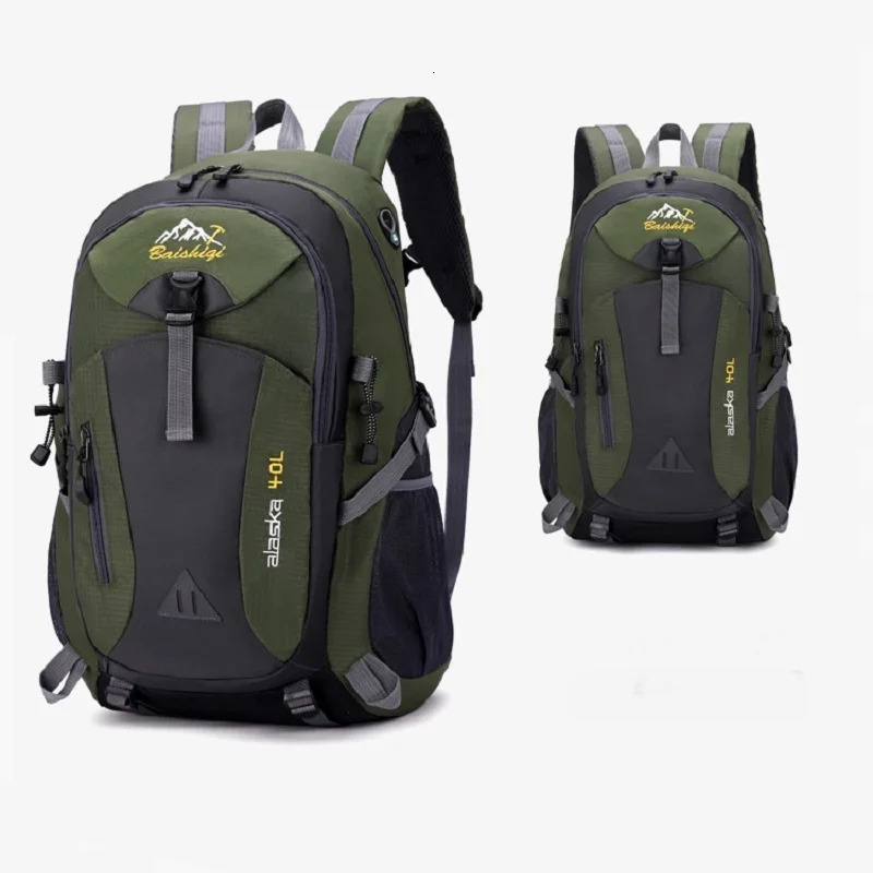 2026 Unisex sport travel backpack largecapacity nylon lightweight outdoor hiking backpack for men and women student schoolbag 260924