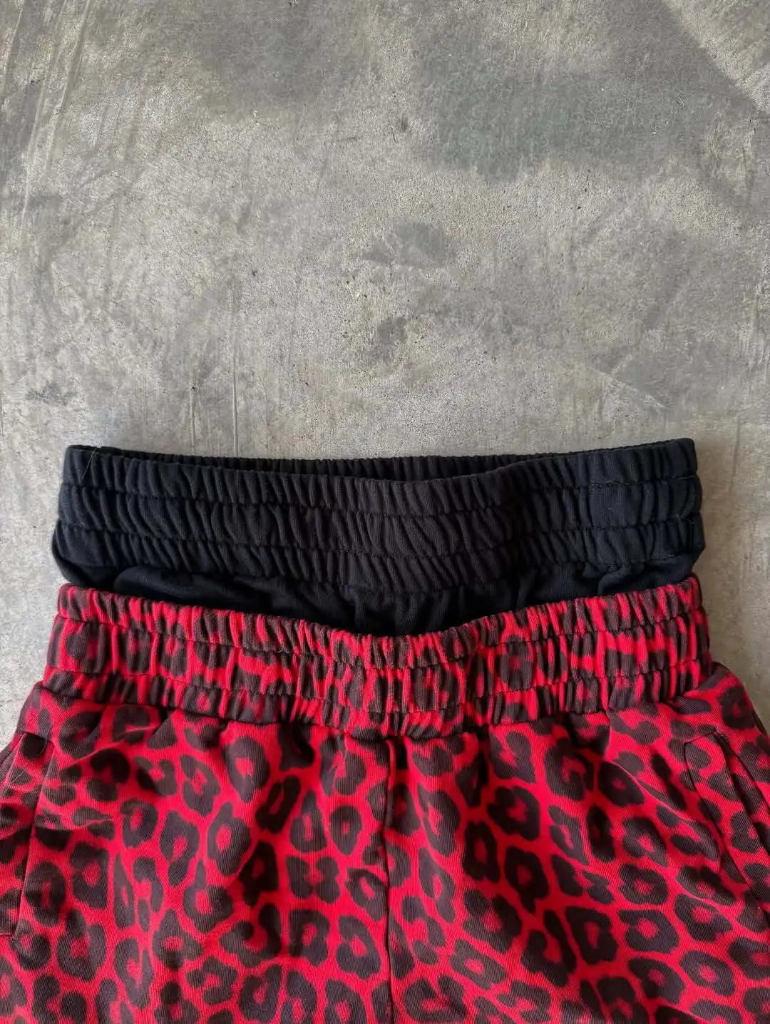 Retro Loose Y2K American Leopard Print Casual Pants Stretch Retro Punk Embroidered Rope Sweatpants Jogging Mens Straight Pants 260922 - view 5