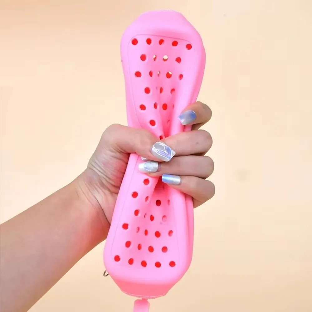 Portable Silicone Swim Goggle Case Breathable Perforated Eyeglasses Storage Bag Durable Swimming Goggles Protection Travel Use 260922 - view 4
