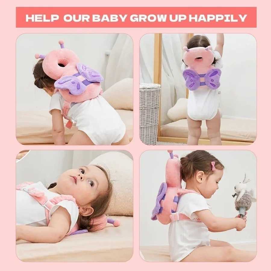 Slings Backpacks Carriers 1PCS Children's Anti-Fall Pillow Baby Toddler Head Pillow Breathable Pillow Learning To Walk Head Protection Pad Head P - view 7